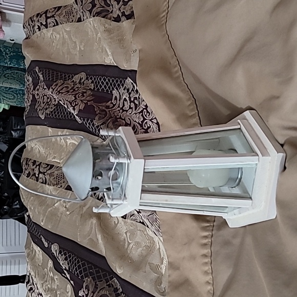 Set of 2 glass Light house candle lanterns - Picture 5 of 14